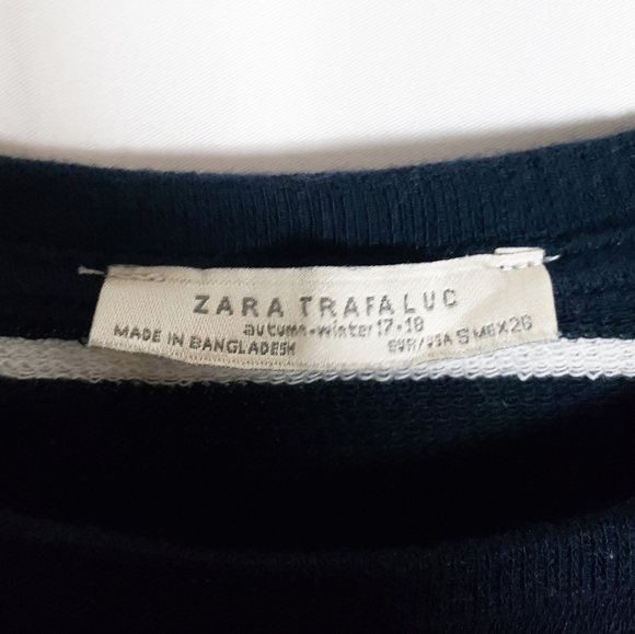 ZARA striped short sleeve top sailor - Picture 4 of 5